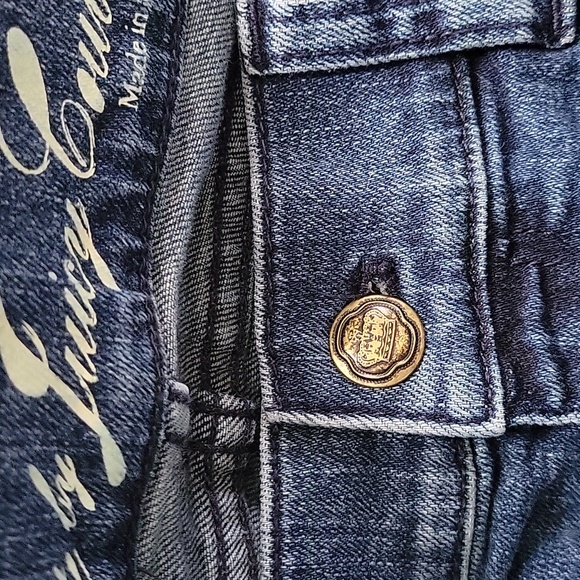 JUICY COUTURE "THE KATE" HEART POCKET JEANS - Picture 5 of 9